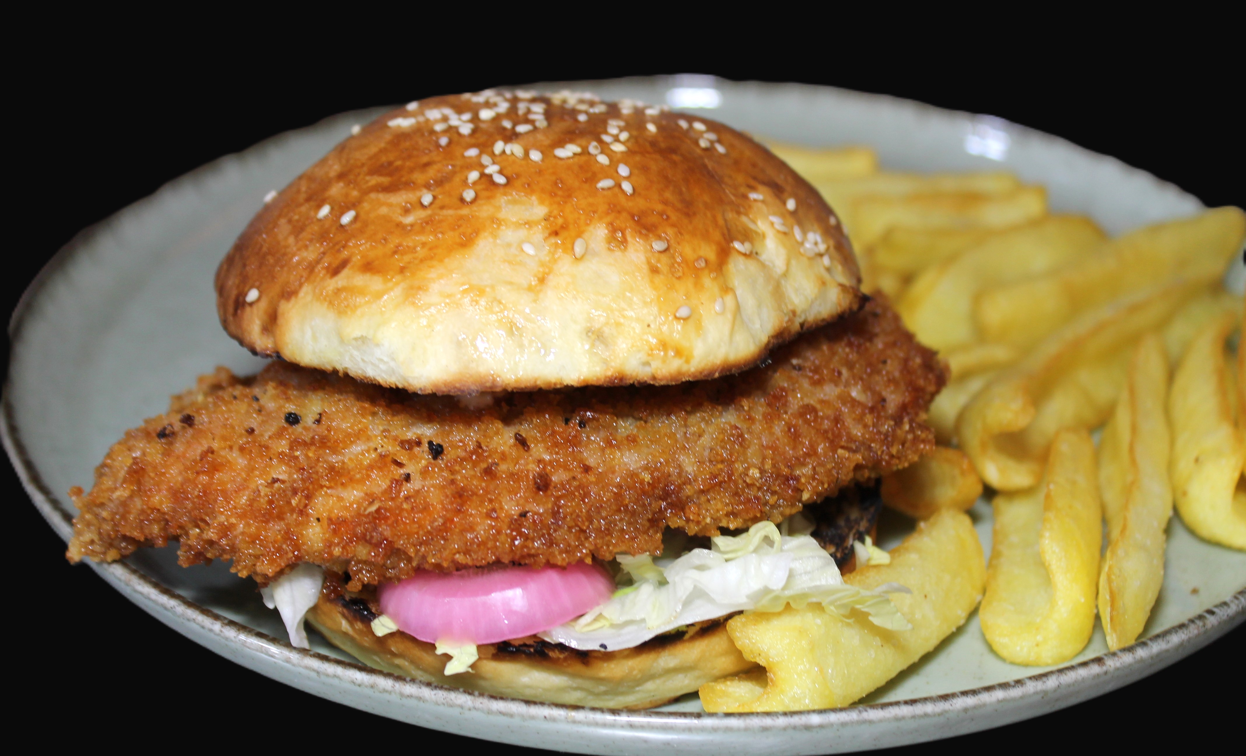 Nova Chicken Burger Acısız