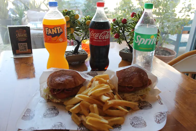 2,Lİ CHİCKEN BURGER MENÜ
