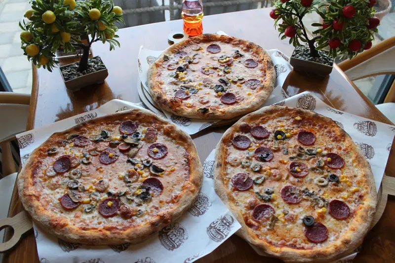 3 ADET BÜYÜK BOY PİZZA